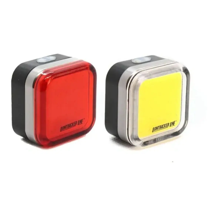 Luces LED Recargables Bontracker One para Bicicleta City & Road 200/120 Lúmenes